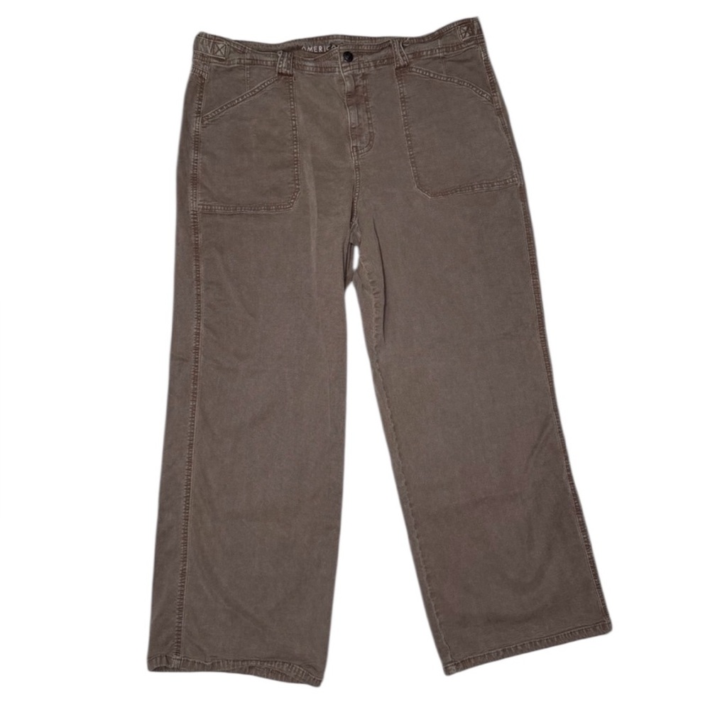 American Eagle Stovepipe wide leg pants